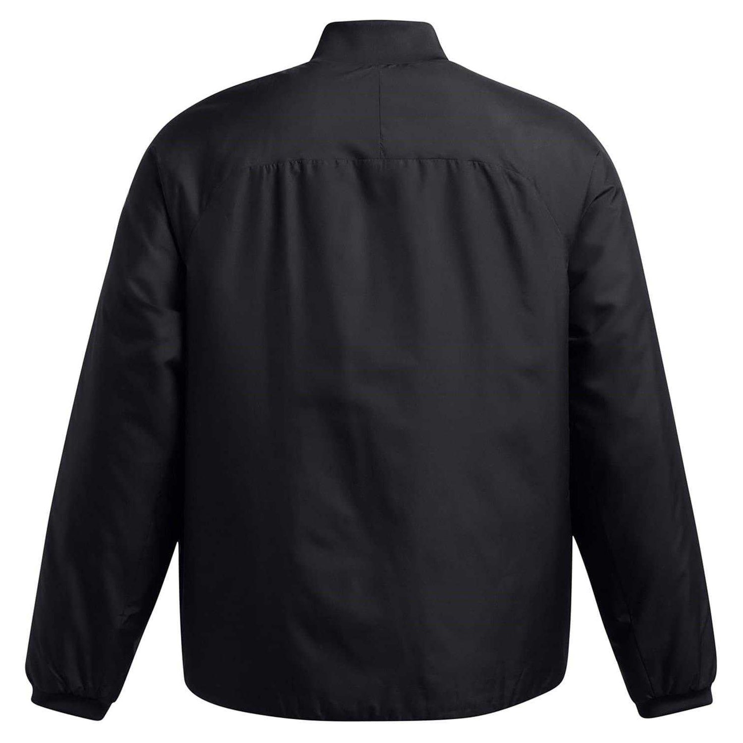 Black - Back - Under Armour Mens Unstoppable Bomber Jacket