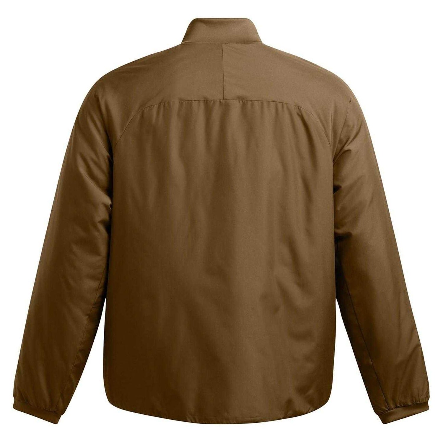 Brown - Back - Under Armour Mens Unstoppable Bomber Jacket