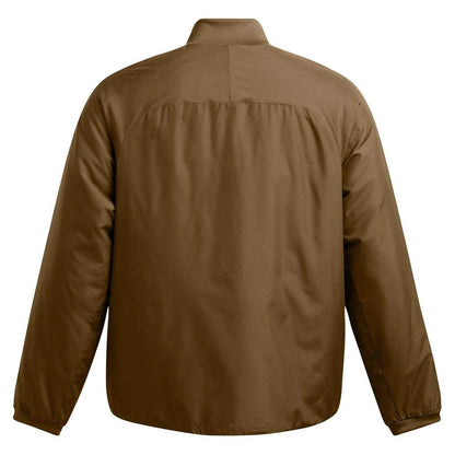 Brown - Back - Under Armour Mens Unstoppable Bomber Jacket