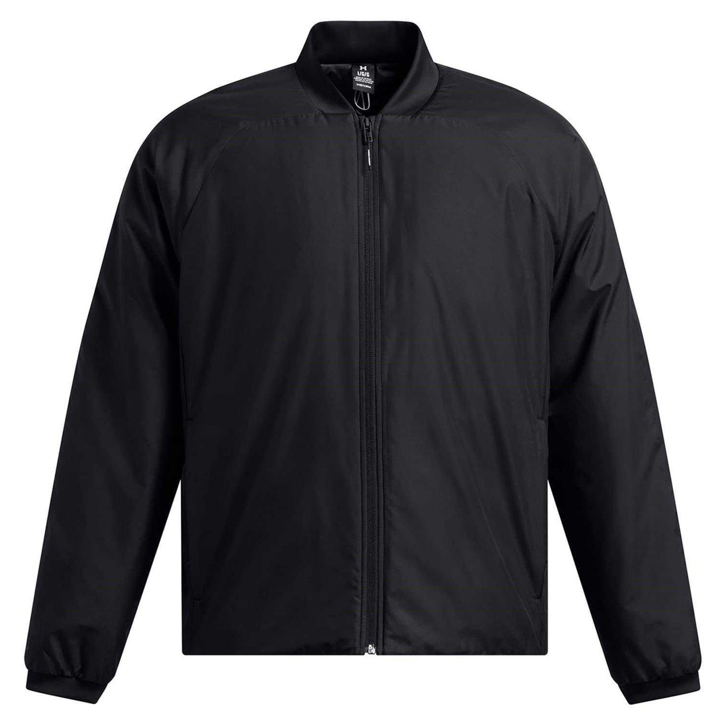 Black - Front - Under Armour Mens Unstoppable Bomber Jacket