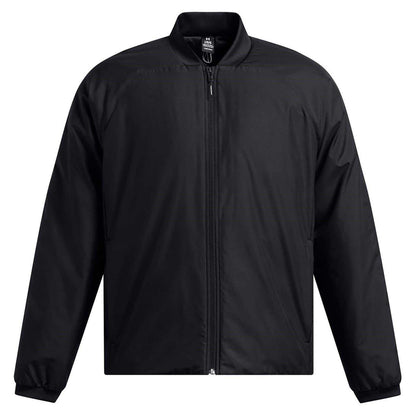 Black - Front - Under Armour Mens Unstoppable Bomber Jacket