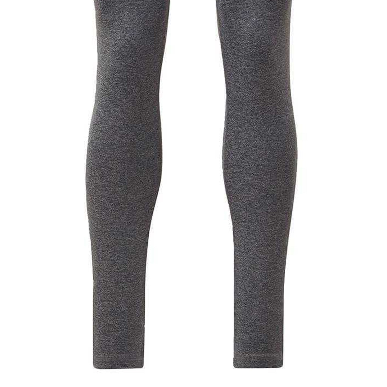 Dark Grey Heather - Side - Reebok Womens-Ladies Lux Fitted Training Leggings