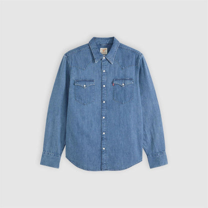 Worn In Root - Front - Levis Mens Western Standard Esta Shirt