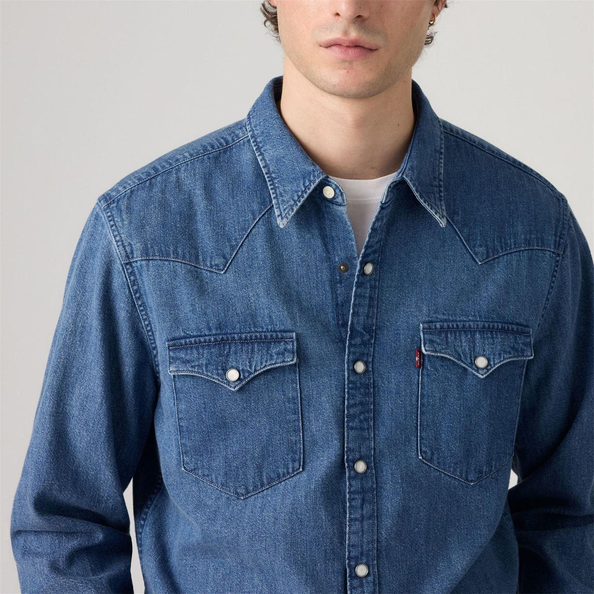 Worn In Root - Lifestyle - Levis Mens Western Standard Esta Shirt