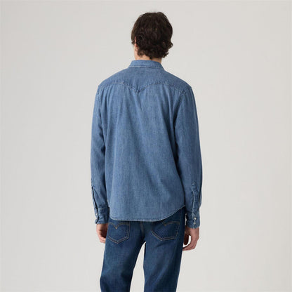 Worn In Root - Pack Shot - Levis Mens Western Standard Esta Shirt