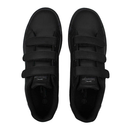 Black-Charcoal - Lifestyle - Slazenger Mens 3 Touch Fastening Strap Trainers
