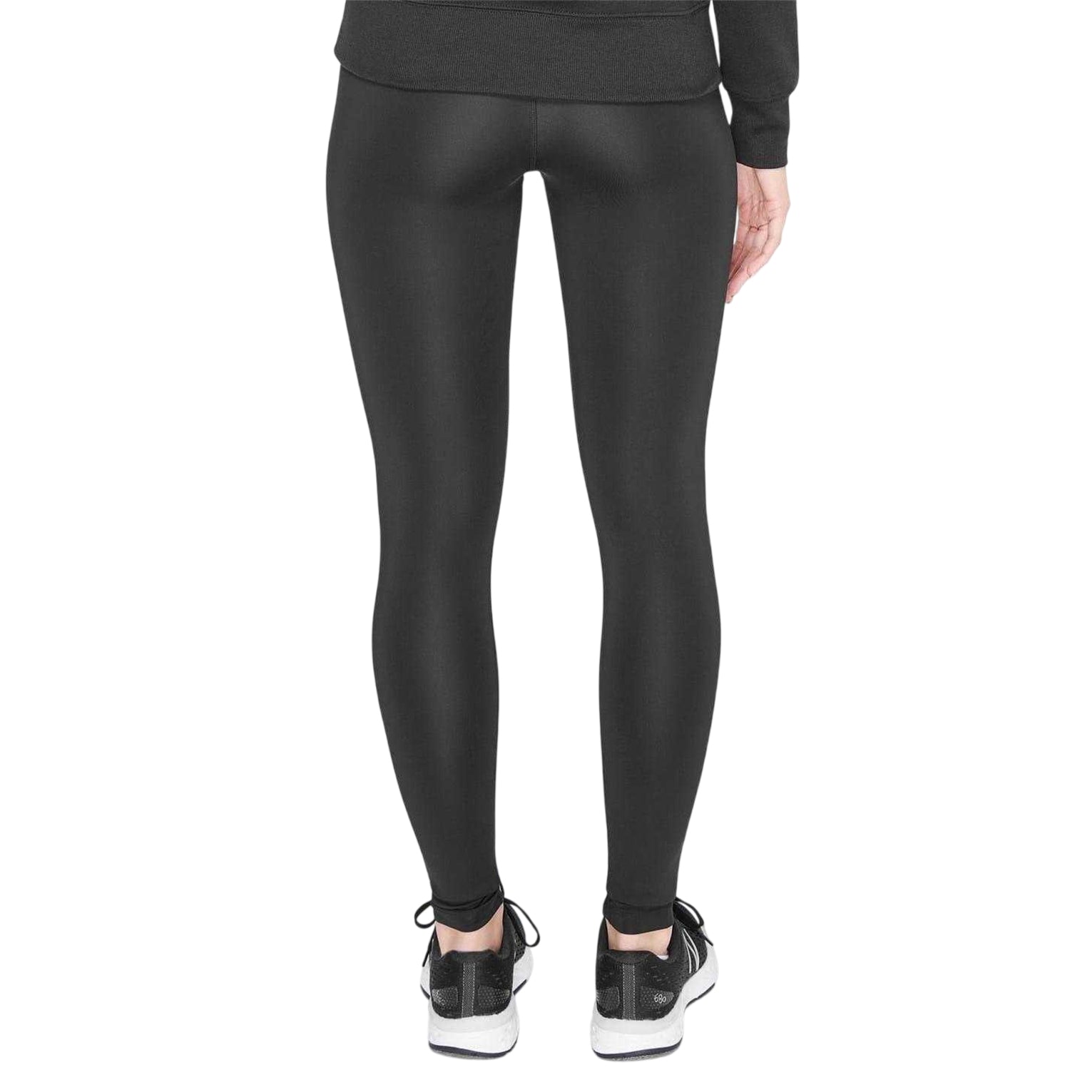 Black - Back - New Balance Womens-Ladies Balance Athletic Running Tights