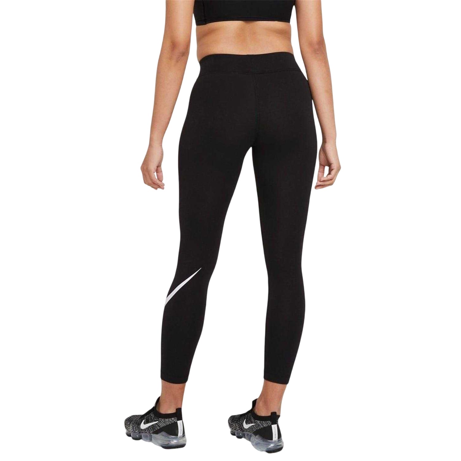Black - Back - Nike Womens-Ladies Sport Leggings