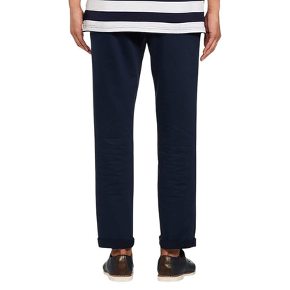 Navy - Back - Howick Mens Chino Regular Trousers
