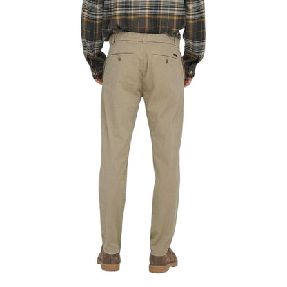 Coriander - Back - Only Mens Solid Chinos