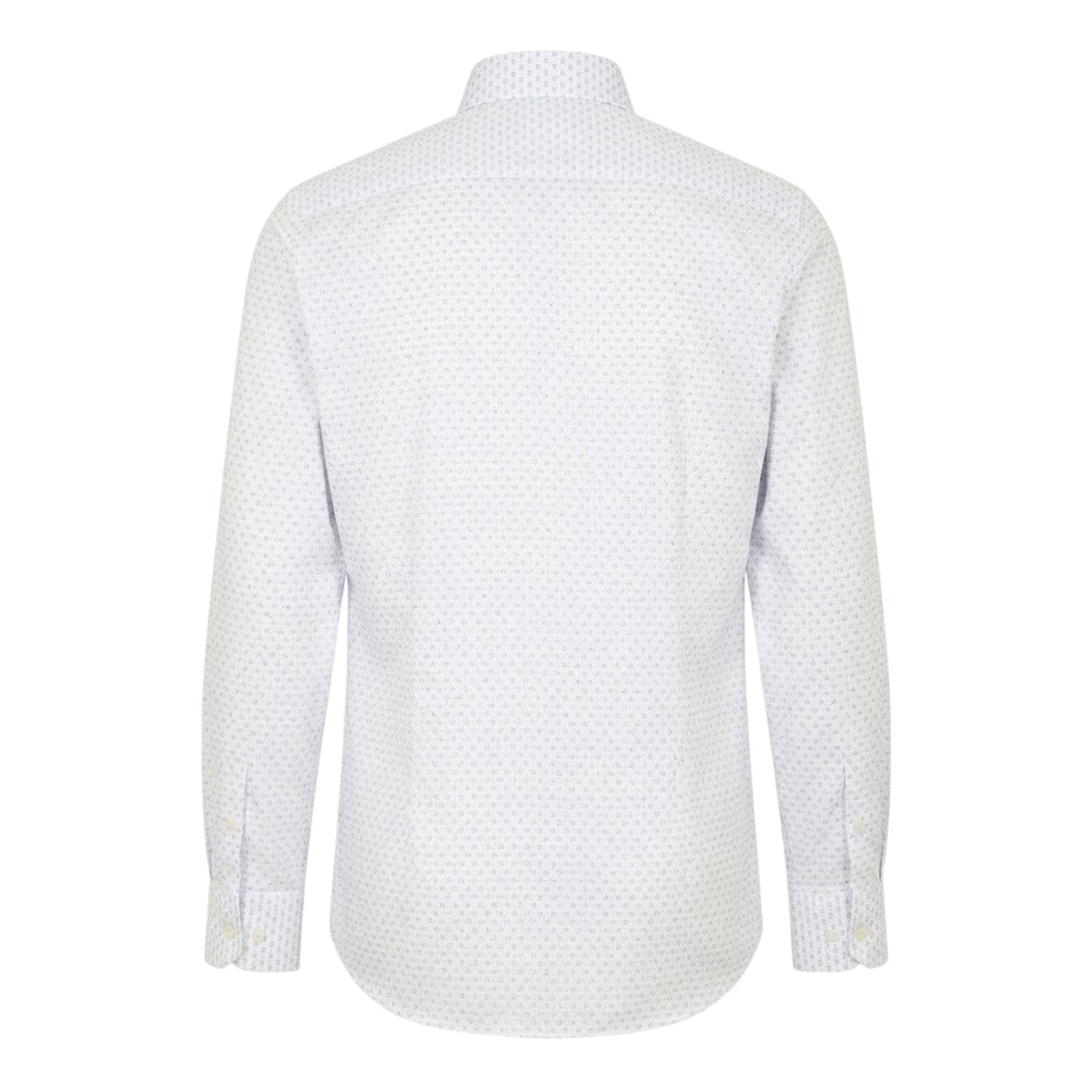 White - Back - Boss Mens Oxford Slim Shirt