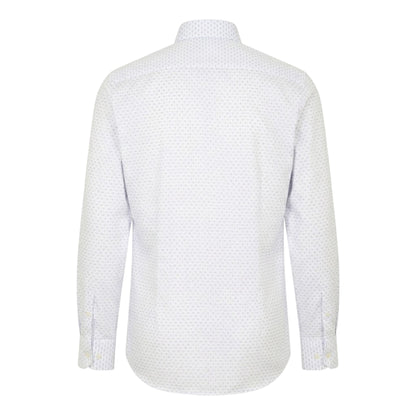 White - Back - Boss Mens Oxford Slim Shirt