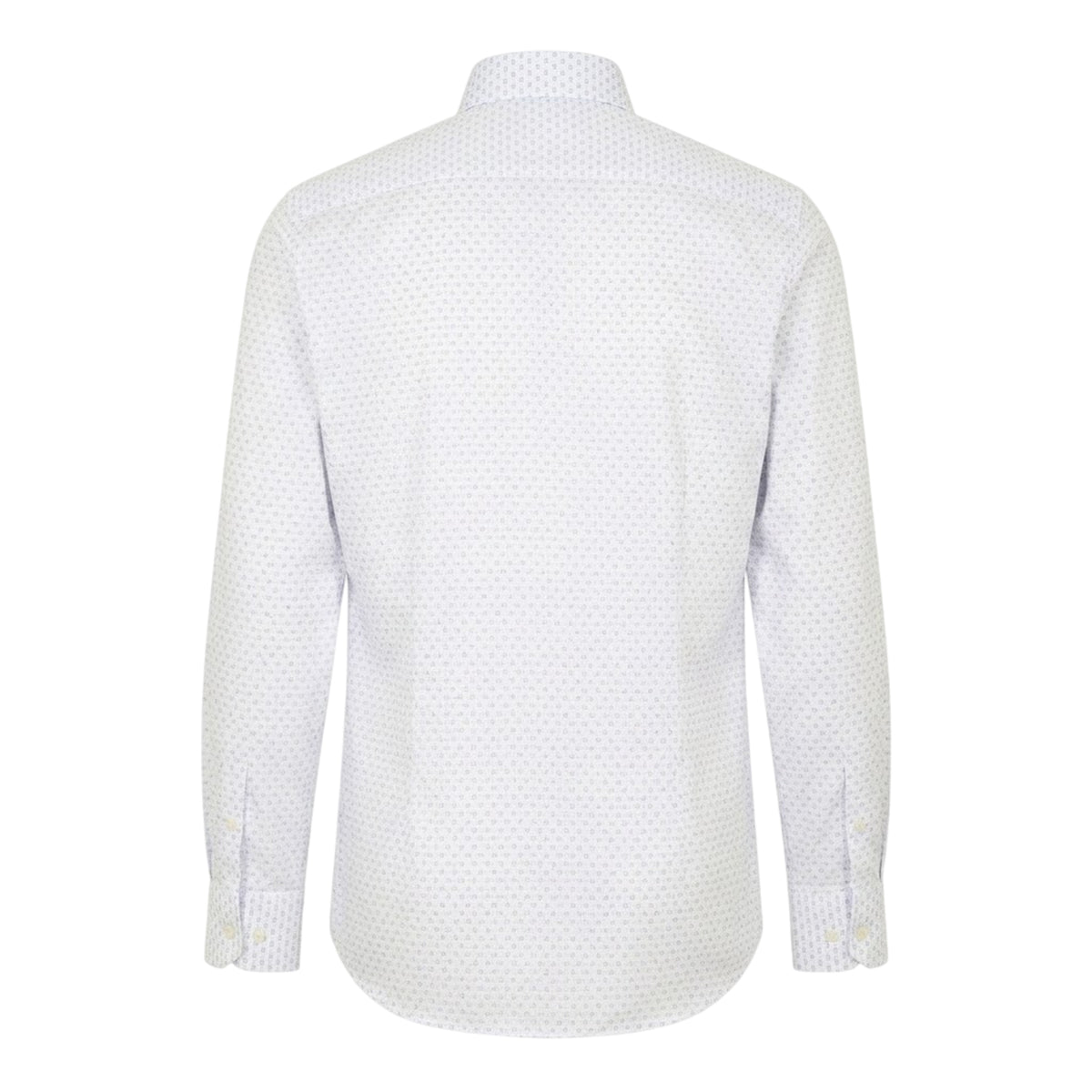 White - Back - Boss Mens Oxford Slim Shirt