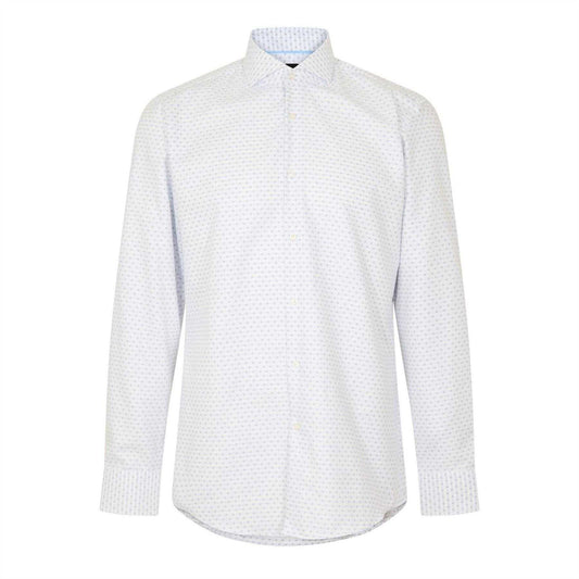White - Front - Boss Mens Oxford Slim Shirt