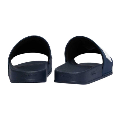 Dark Blue - Back - Boss Unisex Adult Kirk Open Toe Flat Sliders