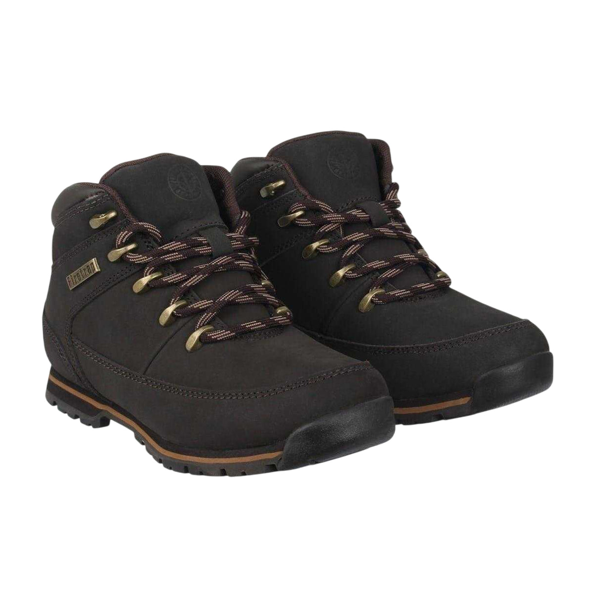 Brown - Side - Firetrap Childrens-Kids Rhino Leather Boots