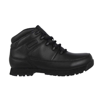 Black - Front - Firetrap Childrens-Kids Rhino Leather Boots