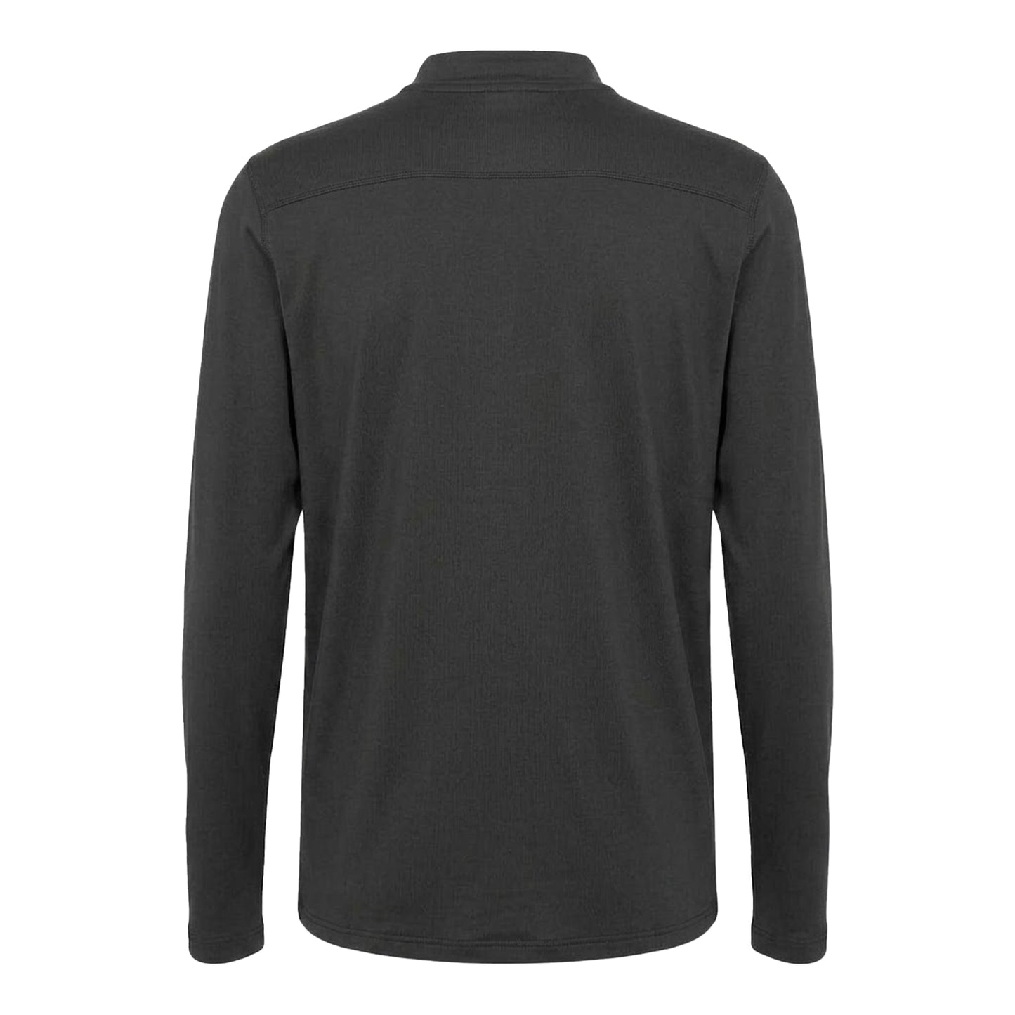 Black - Back - Boss Mens Performance Quarter Zip Long-Sleeved Top