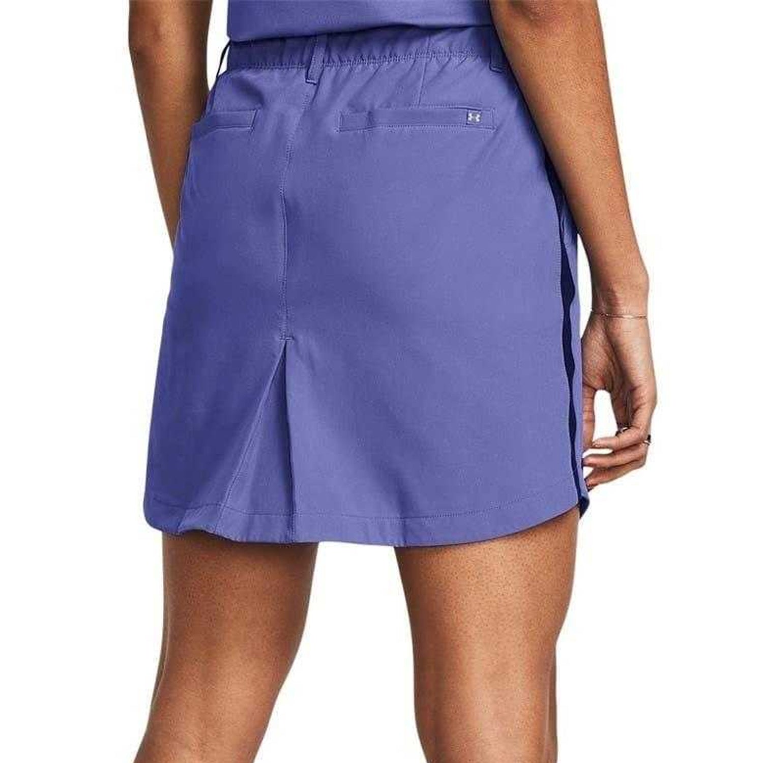 Purple - Back - Under Armour Womens-Ladies Drive Mini Skort
