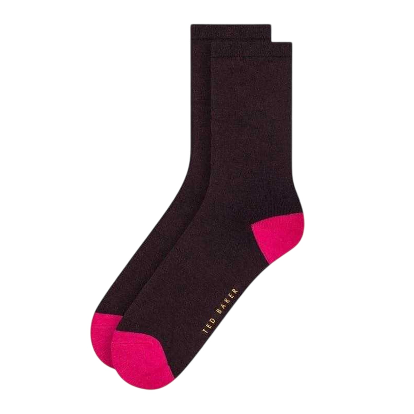 Black-Multicoloured - Side - Ted Baker Womens-Ladies Assorted Designs Crew Socks (Pack of 3)