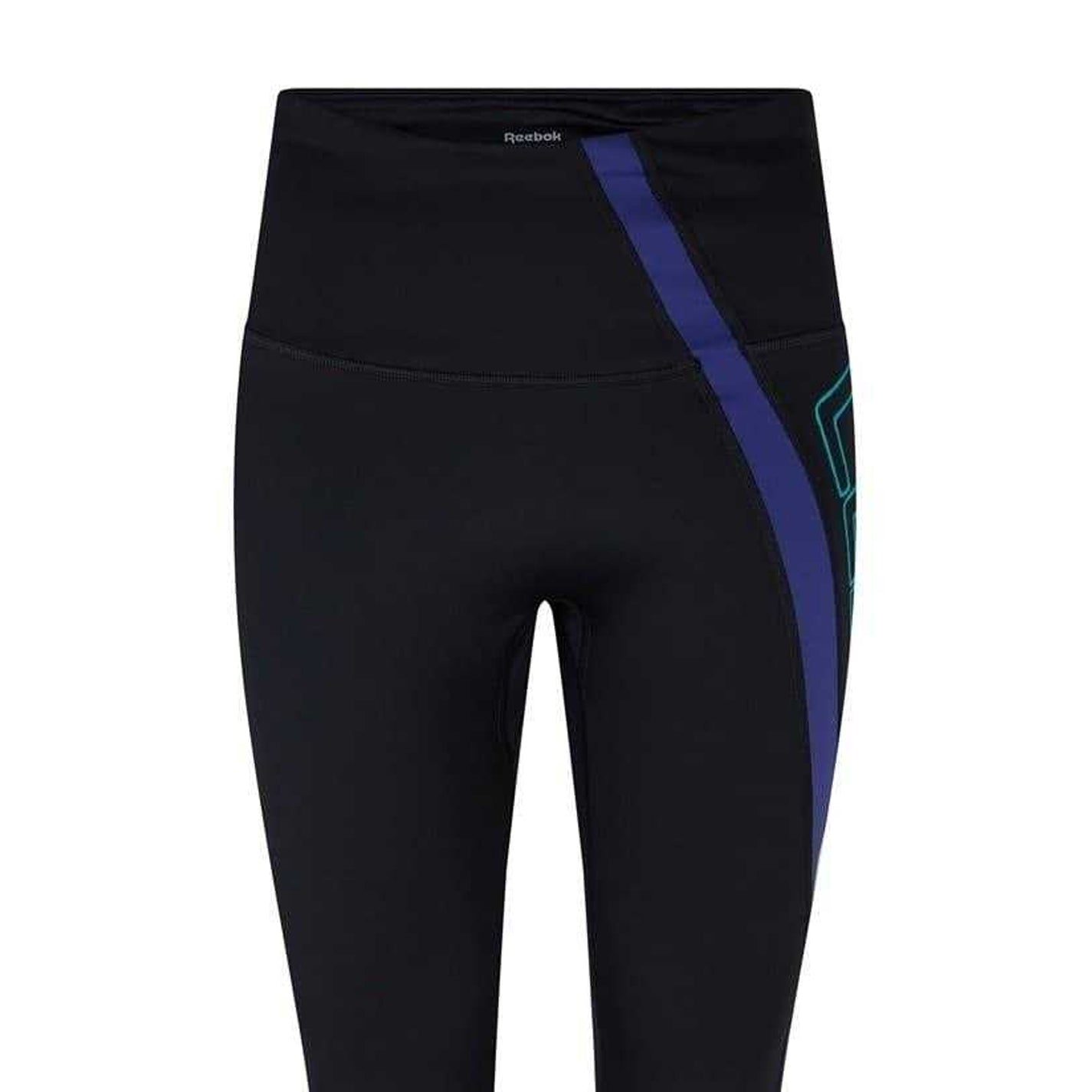 Black Marl - Back - Reebok Womens-Ladies Les Mills Vector Leggings
