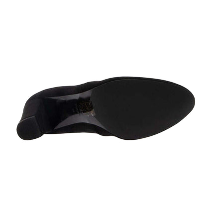 Black - Lifestyle - Dune London Womens-Ladies Oty Suede Ankle Boots