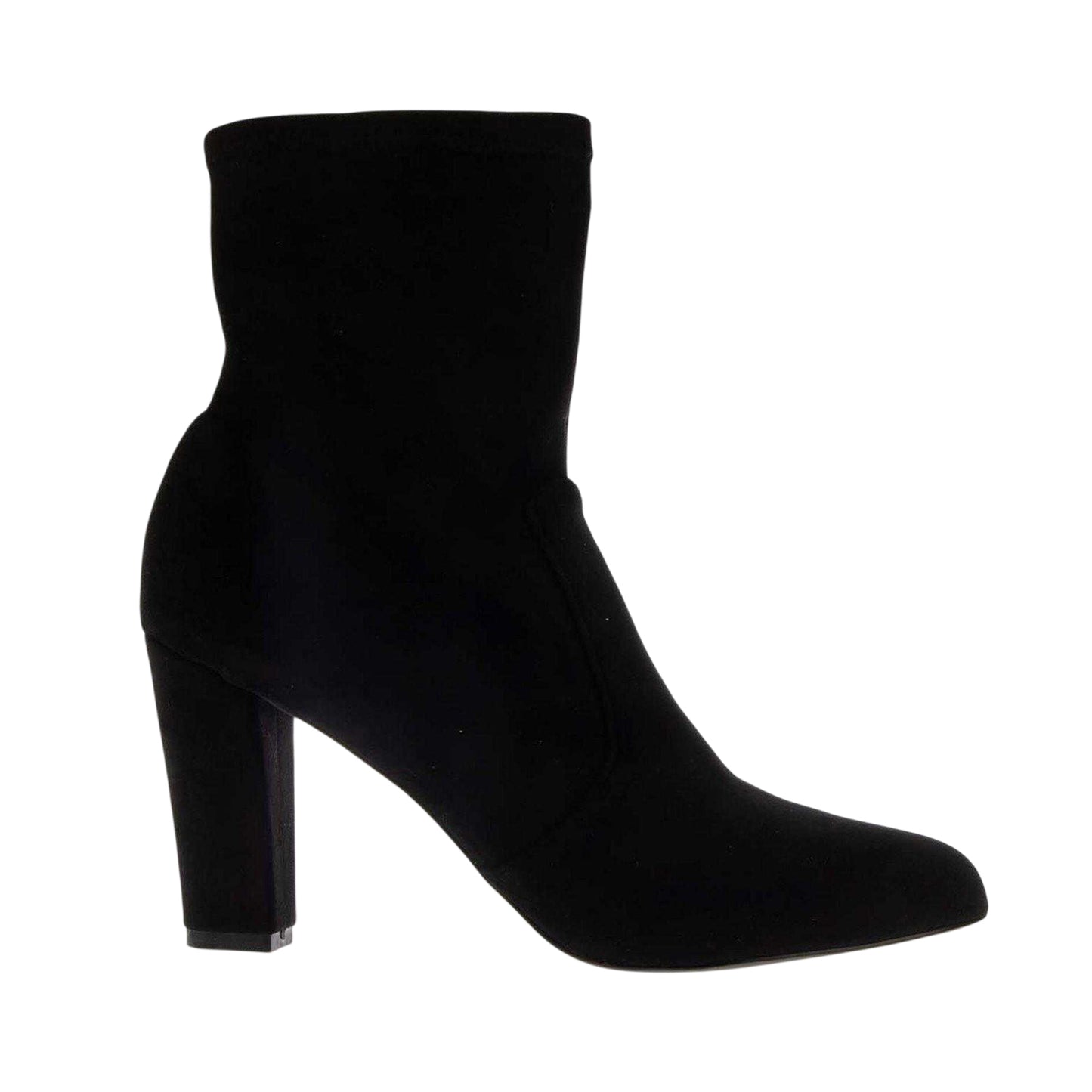 Black - Front - Dune London Womens-Ladies Oty Suede Ankle Boots