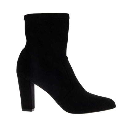 Black - Front - Dune London Womens-Ladies Oty Suede Ankle Boots