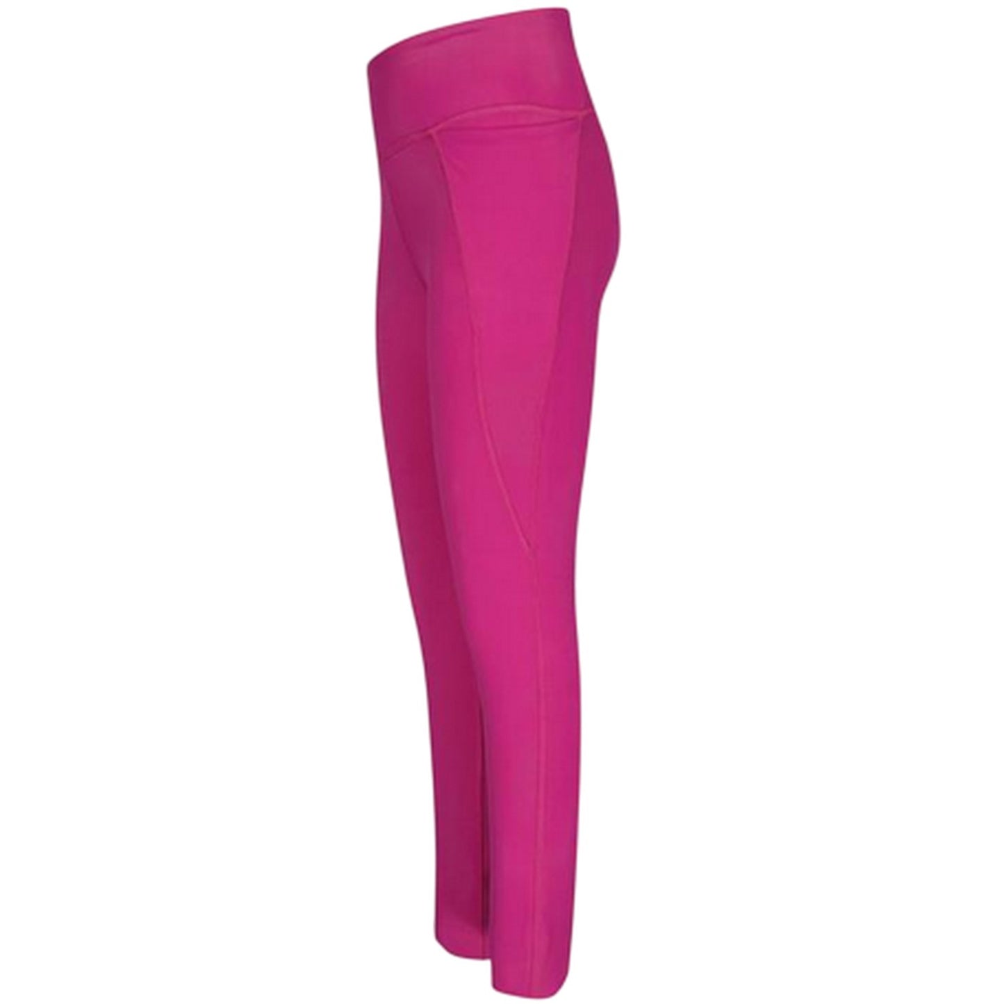 Pink - Side - Reebok Womens-Ladies Skinny Leggings