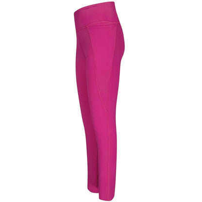 Pink - Side - Reebok Womens-Ladies Skinny Leggings
