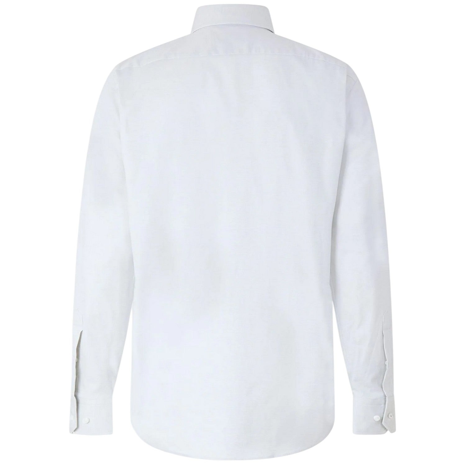 White - Back - Boss Mens Oxford Regular Shirt