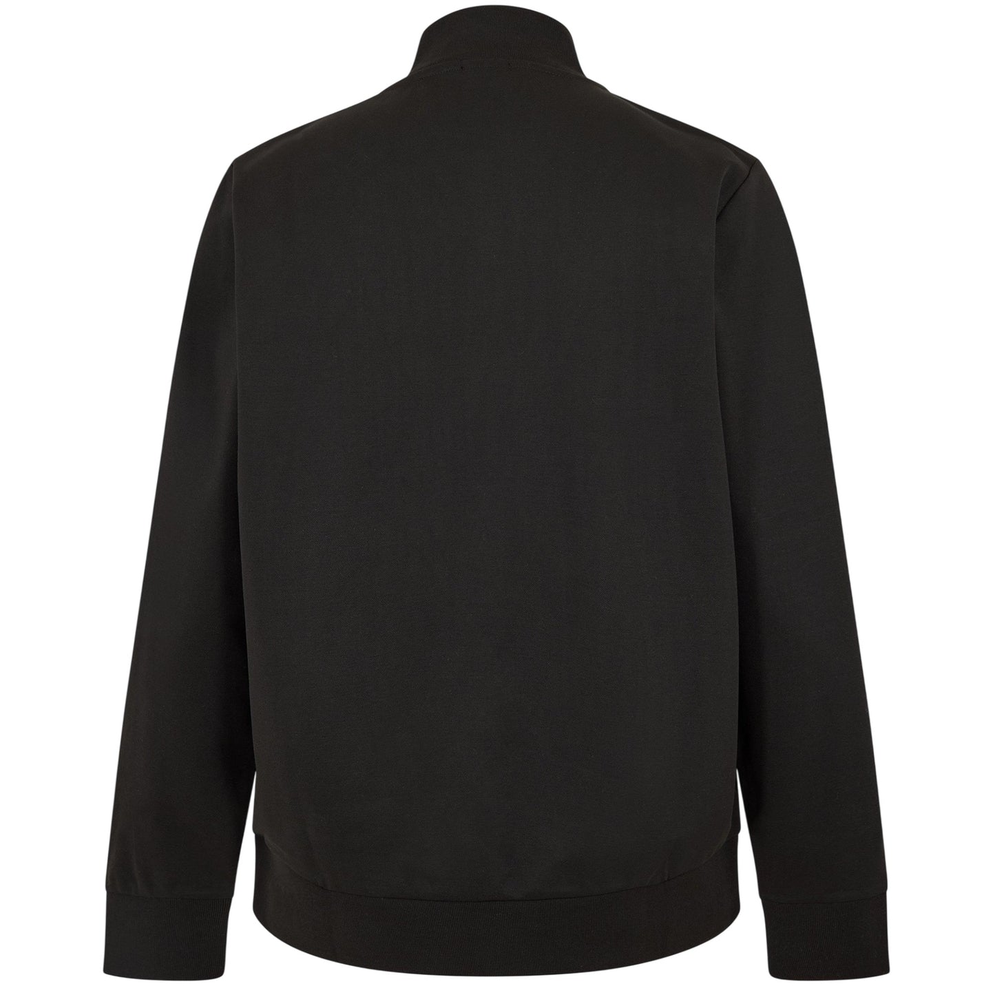 Black - Back - Boss Mens Stimmann Fleece Top