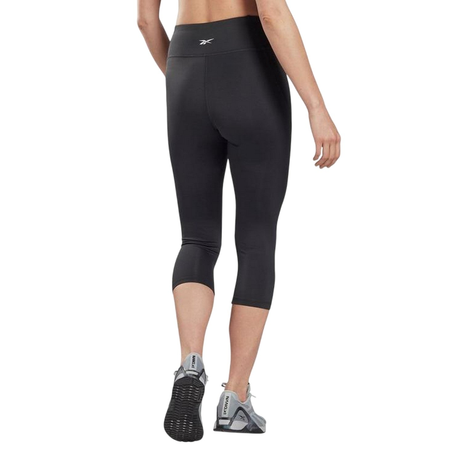 Black - Back - Reebok Womens-Ladies Active Leggings
