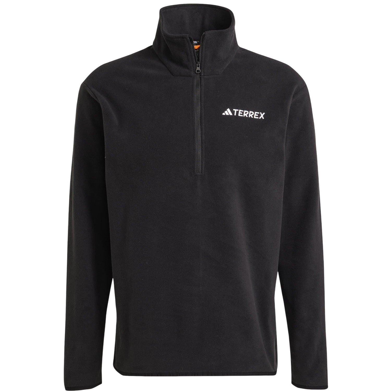 Black - Front - Adidas Mens Terrex Multi Essentials Half Zip Fleece Jacket
