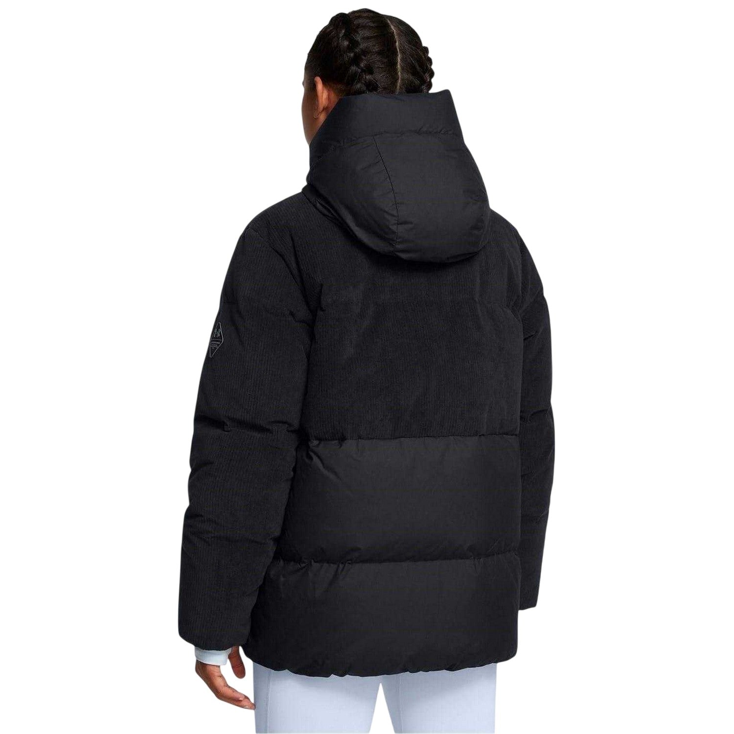 Black - Lifestyle - Under Armour Womens-Ladies Limitless Corduroy Quilted Puffer Jacket