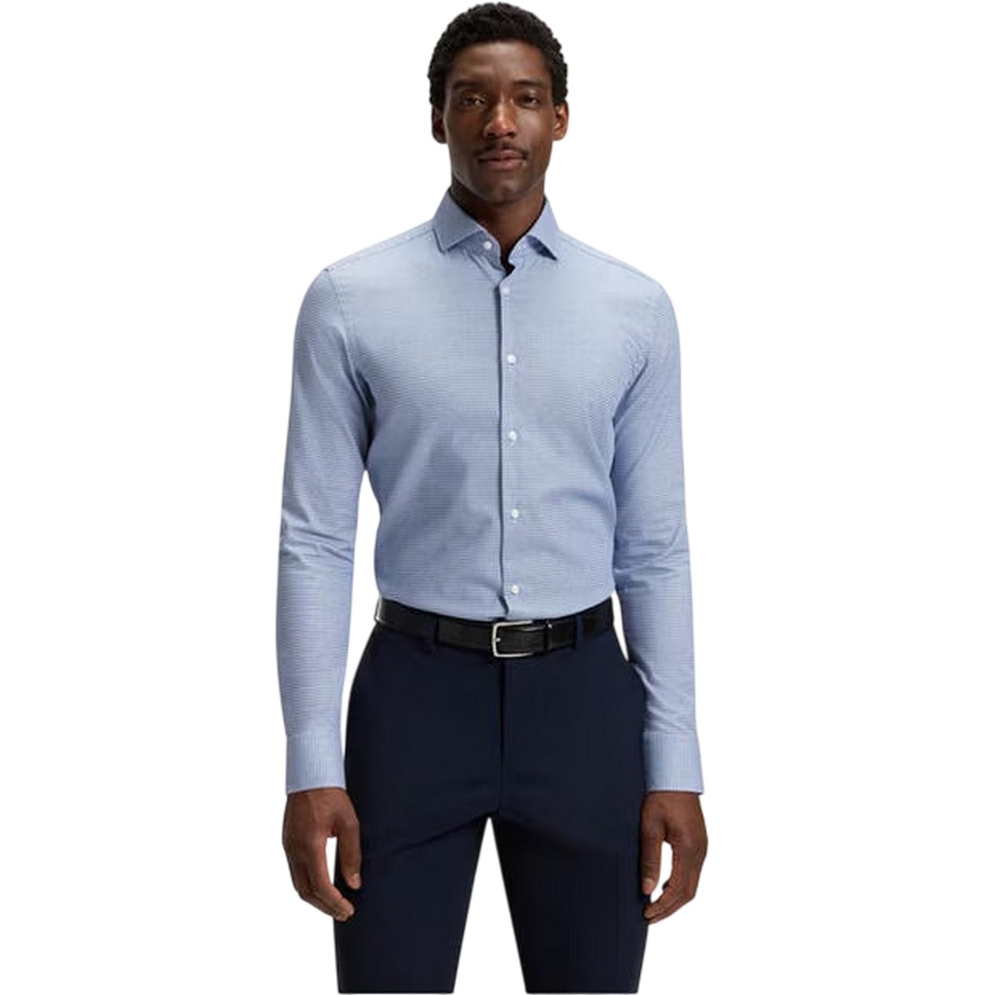 Dark Blue - Lifestyle - Boss Mens H-Hank Shirt
