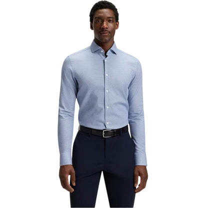 Dark Blue - Lifestyle - Boss Mens H-Hank Shirt