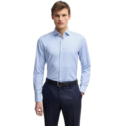 Pastel Blue - Lifestyle - Boss Mens H-Hank Shirt