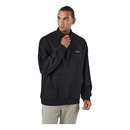 Black - Pack Shot - Calvin Klein Mens Lounge Sweatshirt