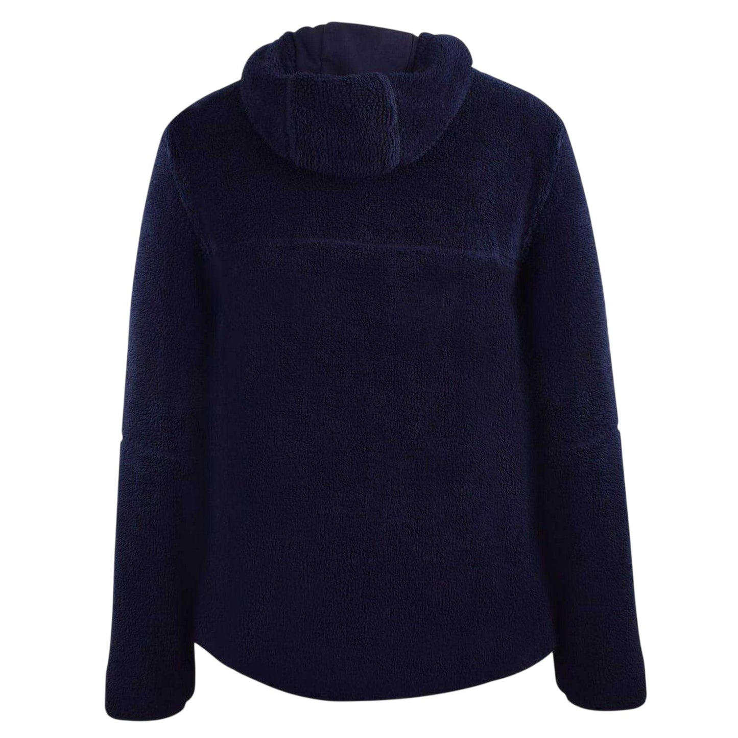 Navy - Back - SoulCal Mens Sherpa Full Zip Hoodie