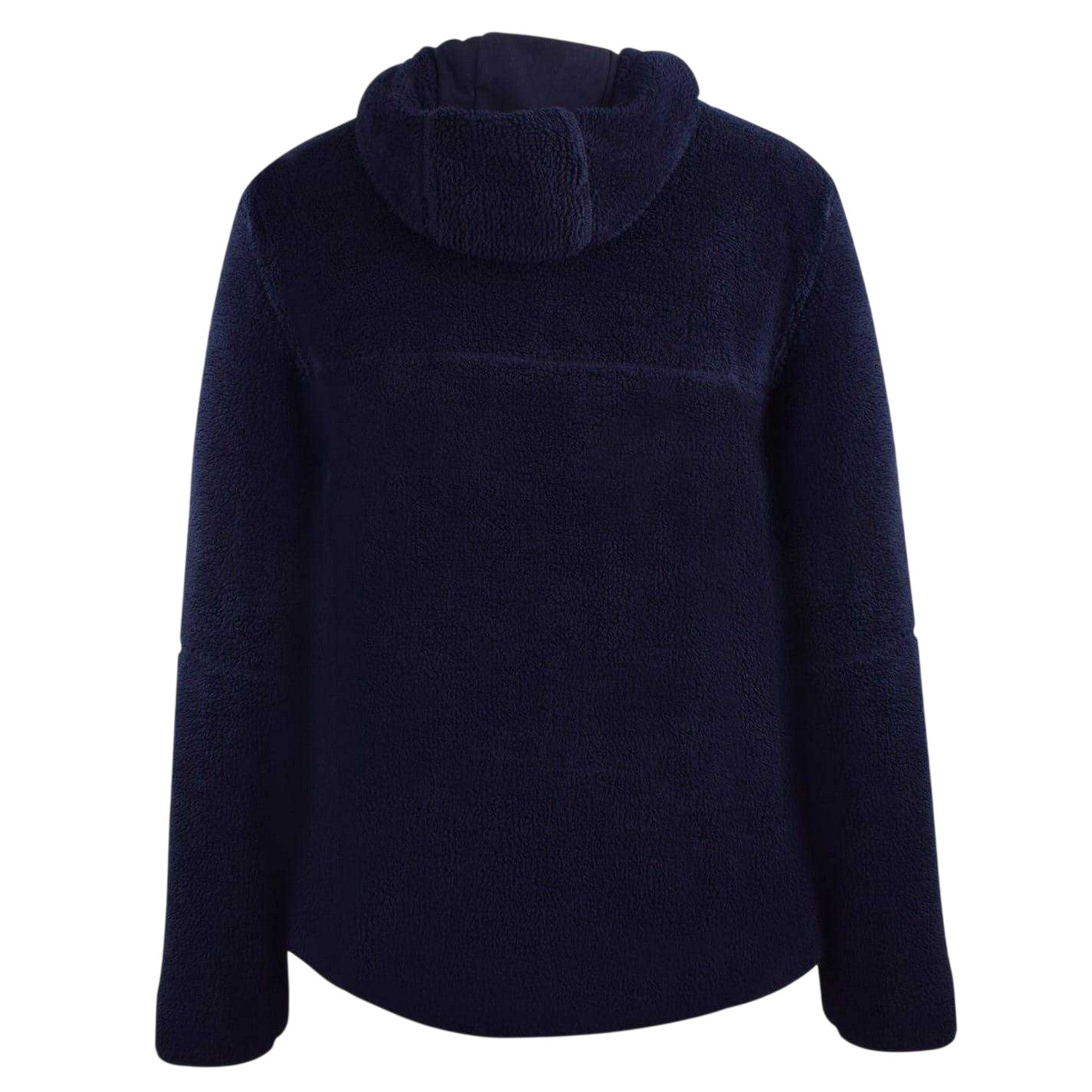 Navy - Back - SoulCal Mens Sherpa Full Zip Hoodie