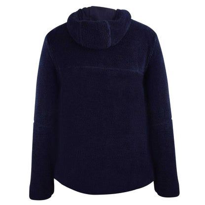 Navy - Back - SoulCal Mens Sherpa Full Zip Hoodie