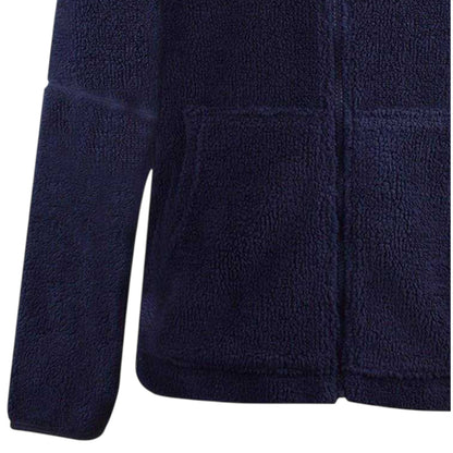 Navy - Lifestyle - SoulCal Mens Sherpa Full Zip Hoodie