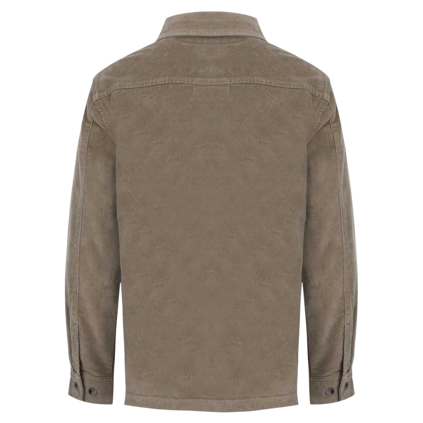 Silver Sage - Back - Jack Wills Mens Corduroy Double Pocket Long-Sleeved Shirt