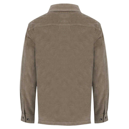 Silver Sage - Back - Jack Wills Mens Corduroy Double Pocket Long-Sleeved Shirt