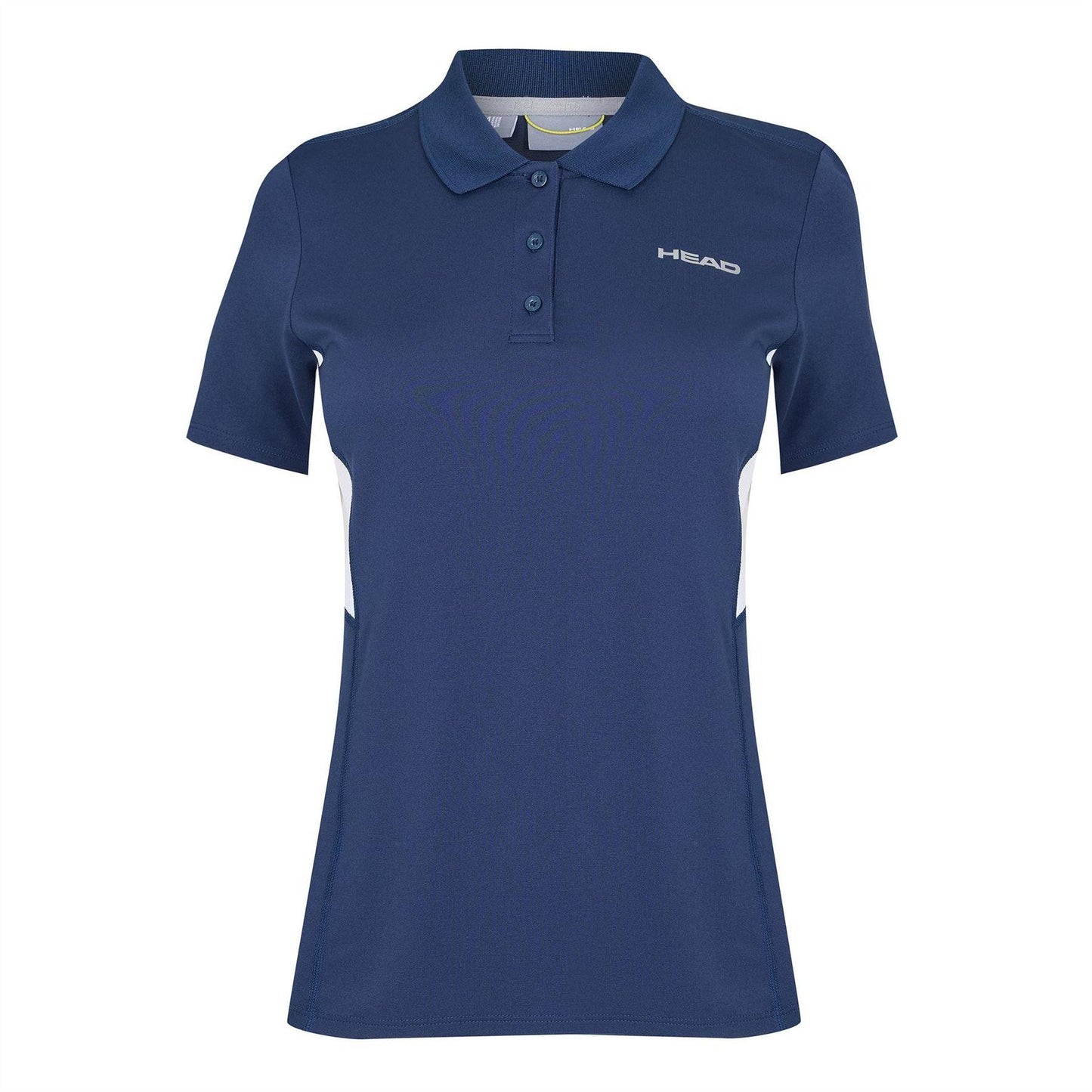 Navy - Front - Head Womens-Ladies Performance Polo Shirt
