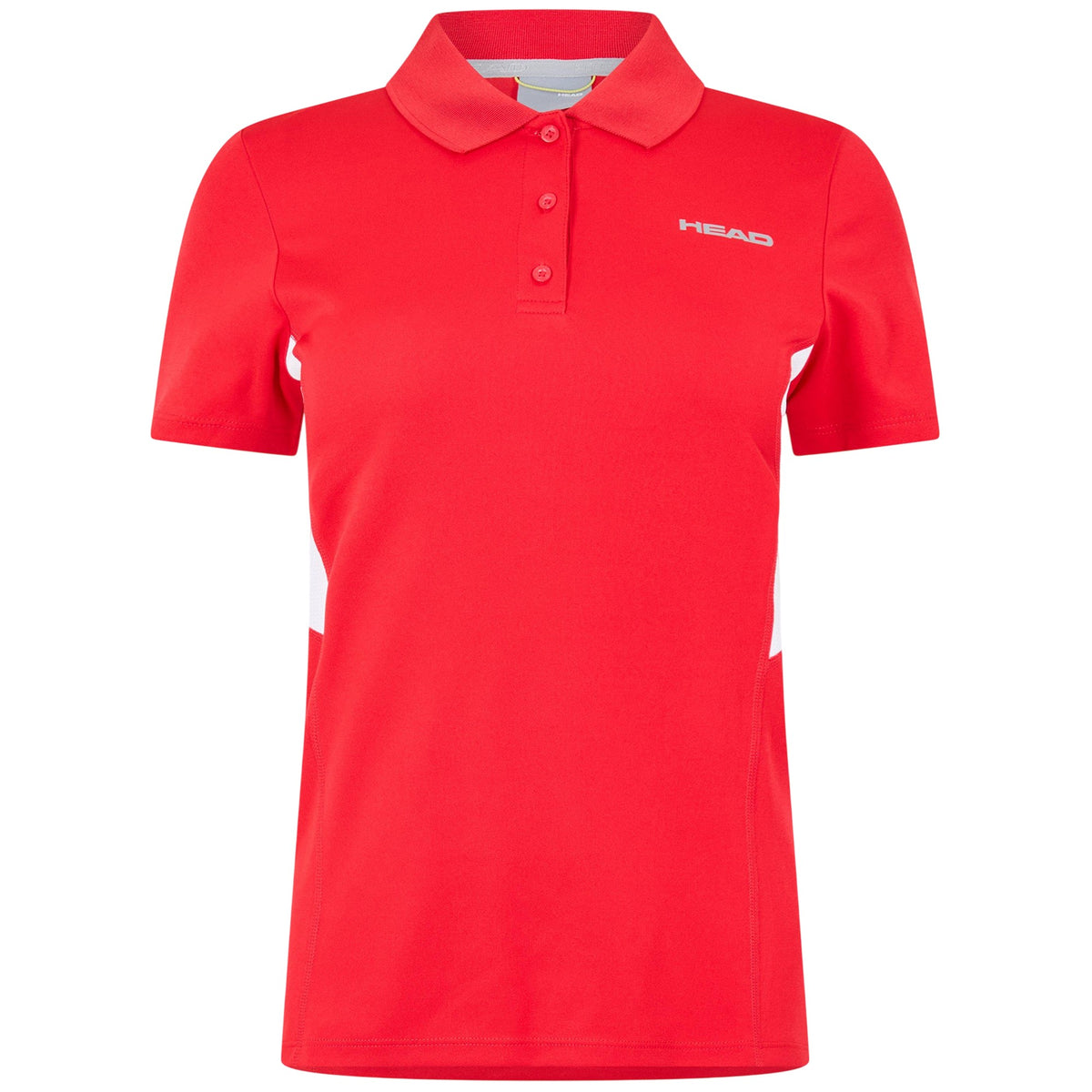 Red - Front - Head Womens-Ladies Performance Polo Shirt