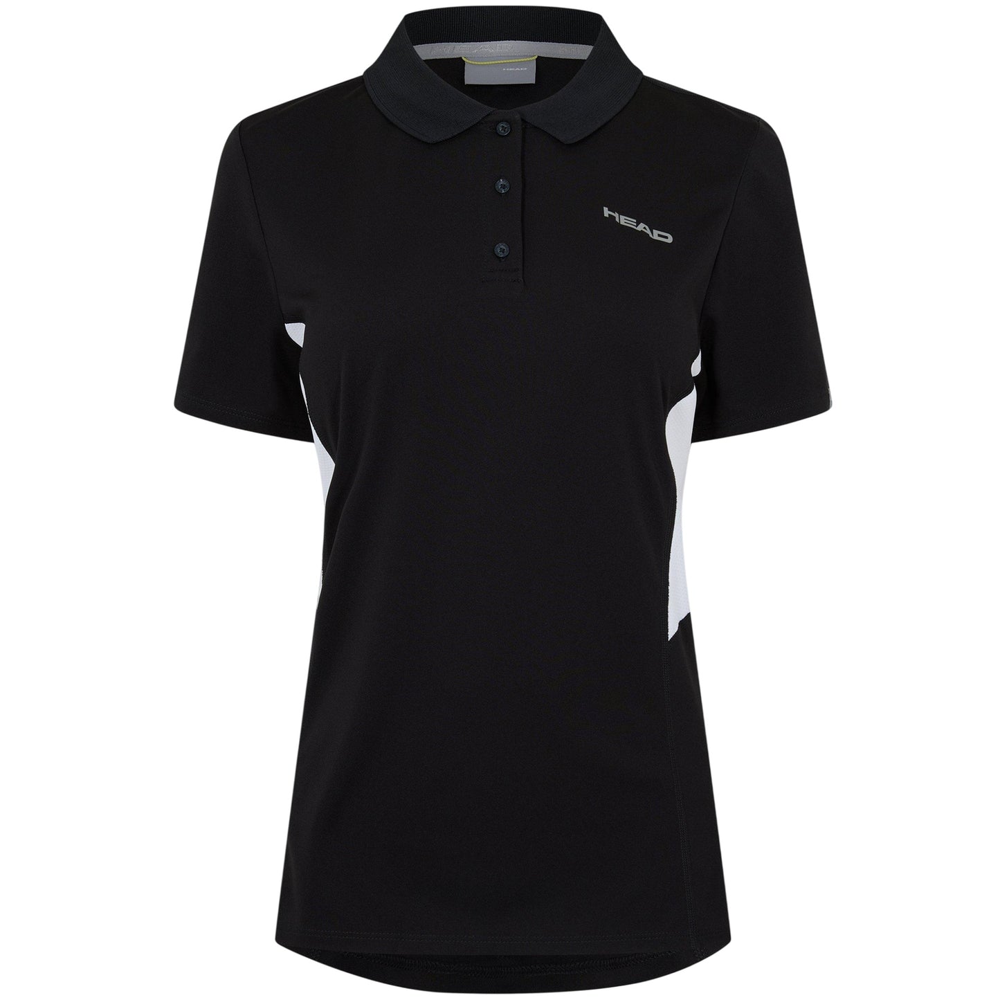 Black - Front - Head Womens-Ladies Performance Polo Shirt