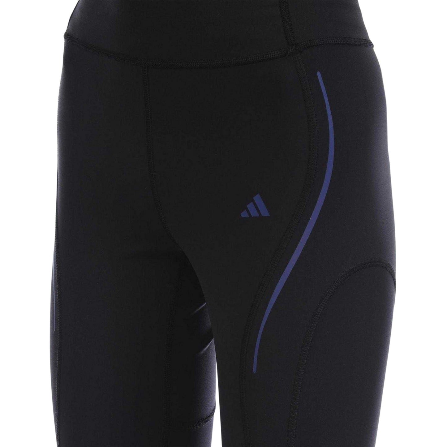 Black - Side - Adidas Womens-Ladies Leggings