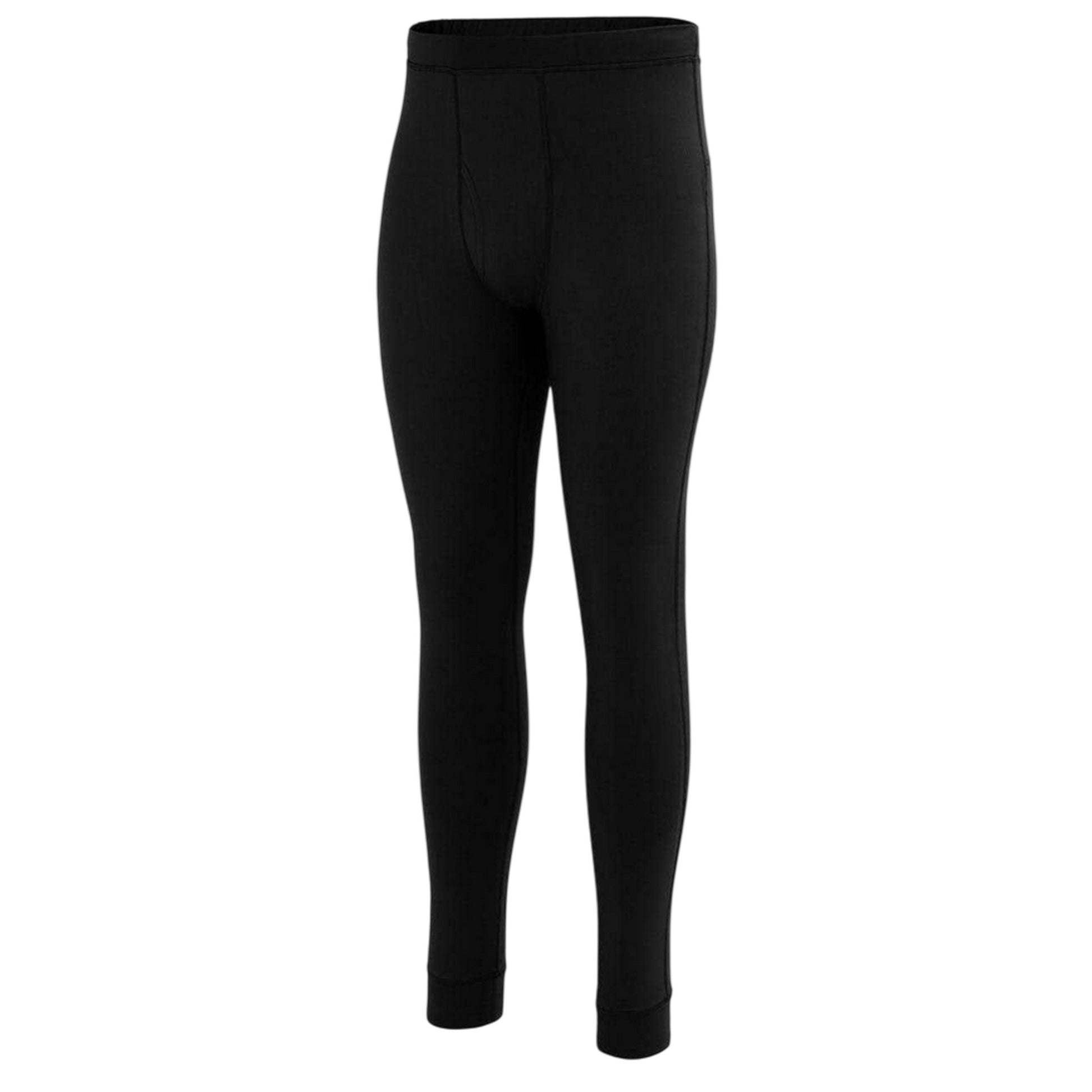 Black - Side - Nevica Mens Slim Thermal Leggings